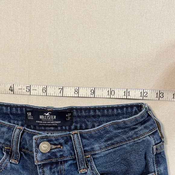 Hollister Navy Boyfriend Jeans - Picture 7 of 8